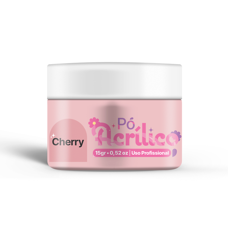 Pó Acrílico Cherry 15 g Close! Nails