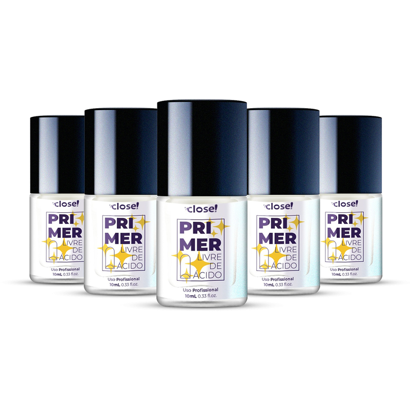 Kit Primer Livre de Ácido Close! Nails 10 mL