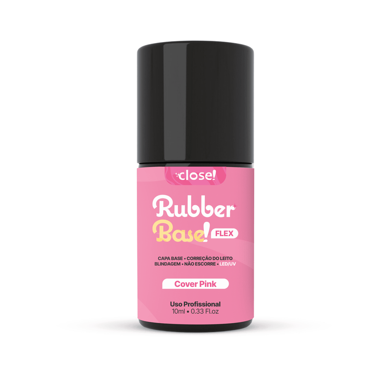 Rubber Base Flex Cover Pink 10 ml Close! Nailsl