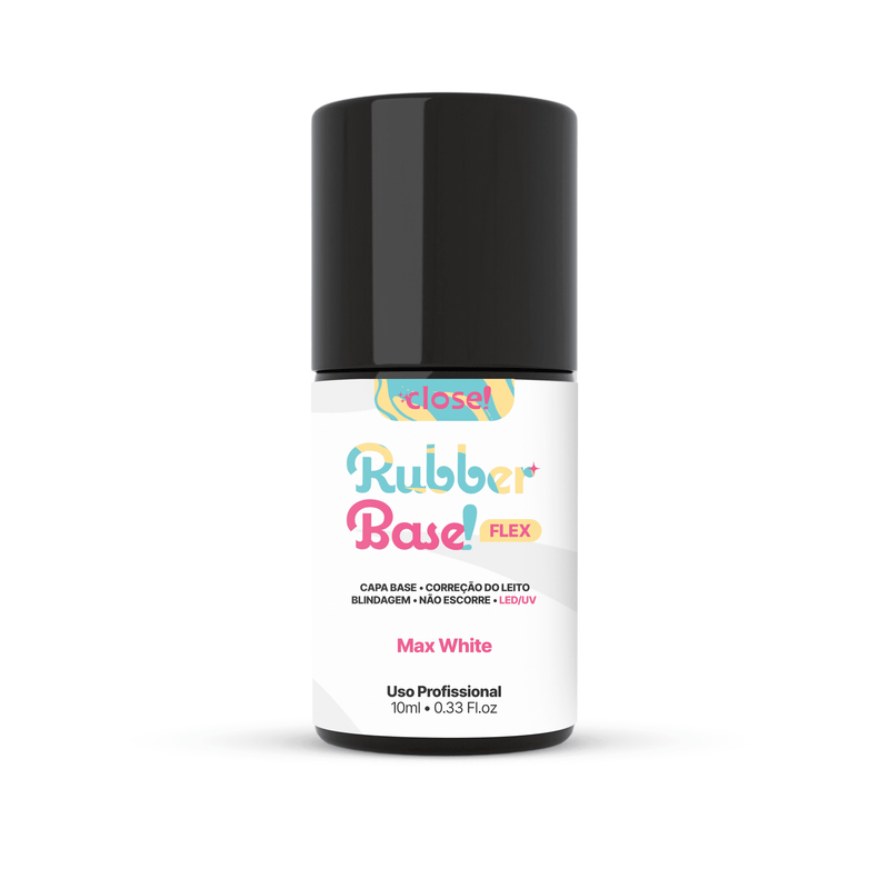 Rubber Base Flex Max White 10 ml Close! Nails