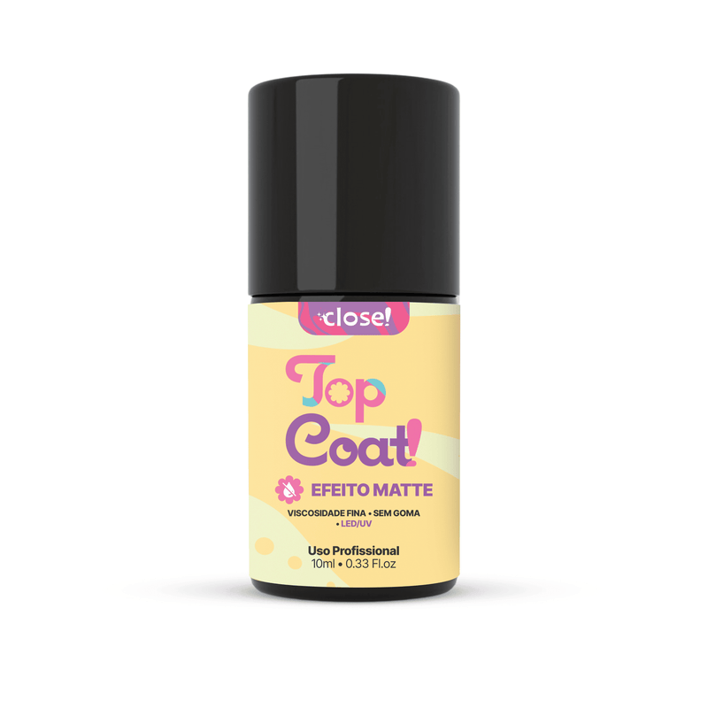 Top Coat LED/UV Matte Close! Nails 10 mL