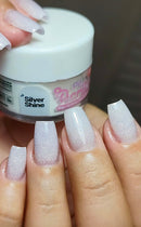 Pó Acrílico Silver Shine 15 g Close! Nails