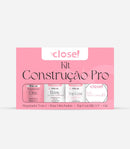 Kit Construção Pro Gel Semi Control F1 Ultra Branco Close! Nails