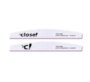 Lixa Lavável Meia Lua Zebra 100/180 Close! Nails